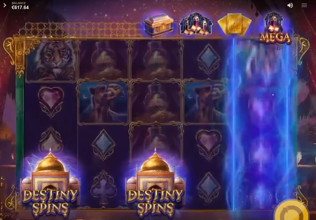 10,001 Nights Slot Gameplay