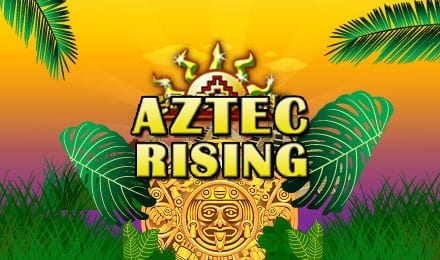 Aztec Rising slots game logo