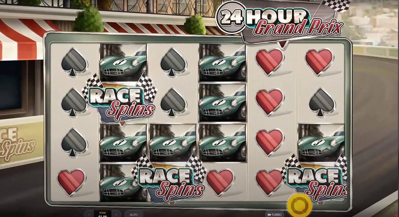 24 Hour Grand Prix Slot Game