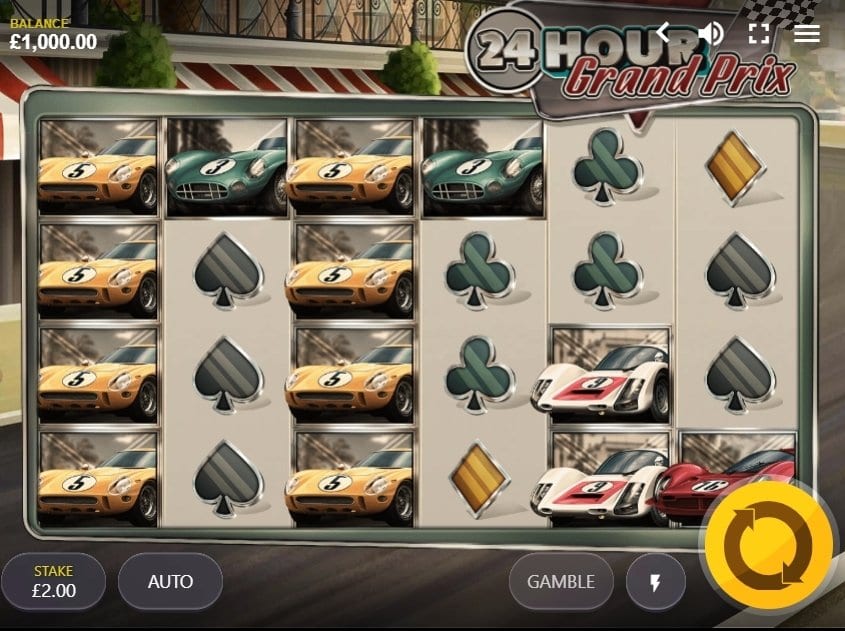 24 Hour Grand Prix Free Slots