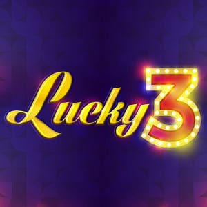 Lucky 3 online slots game logo