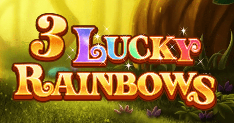 3 Lucky Rainbows Slot Logo