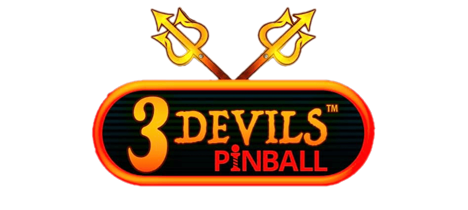 3 Devils Pinball Slot Logo