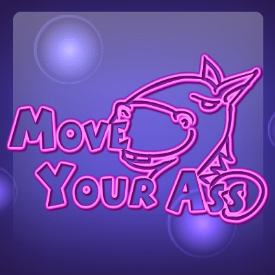 Move your Ass online slots game logo