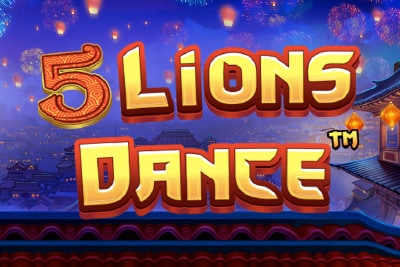 5 Lions Dance Slot Banner