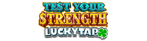 Test Your Strength LuckyTap Slot Logo Wizard Slots