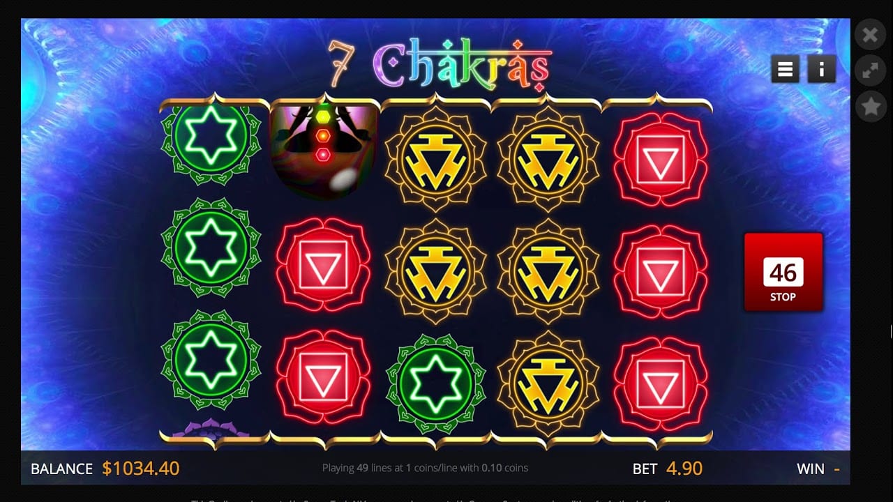 7 Chakra's Slots Game Wizard Slots