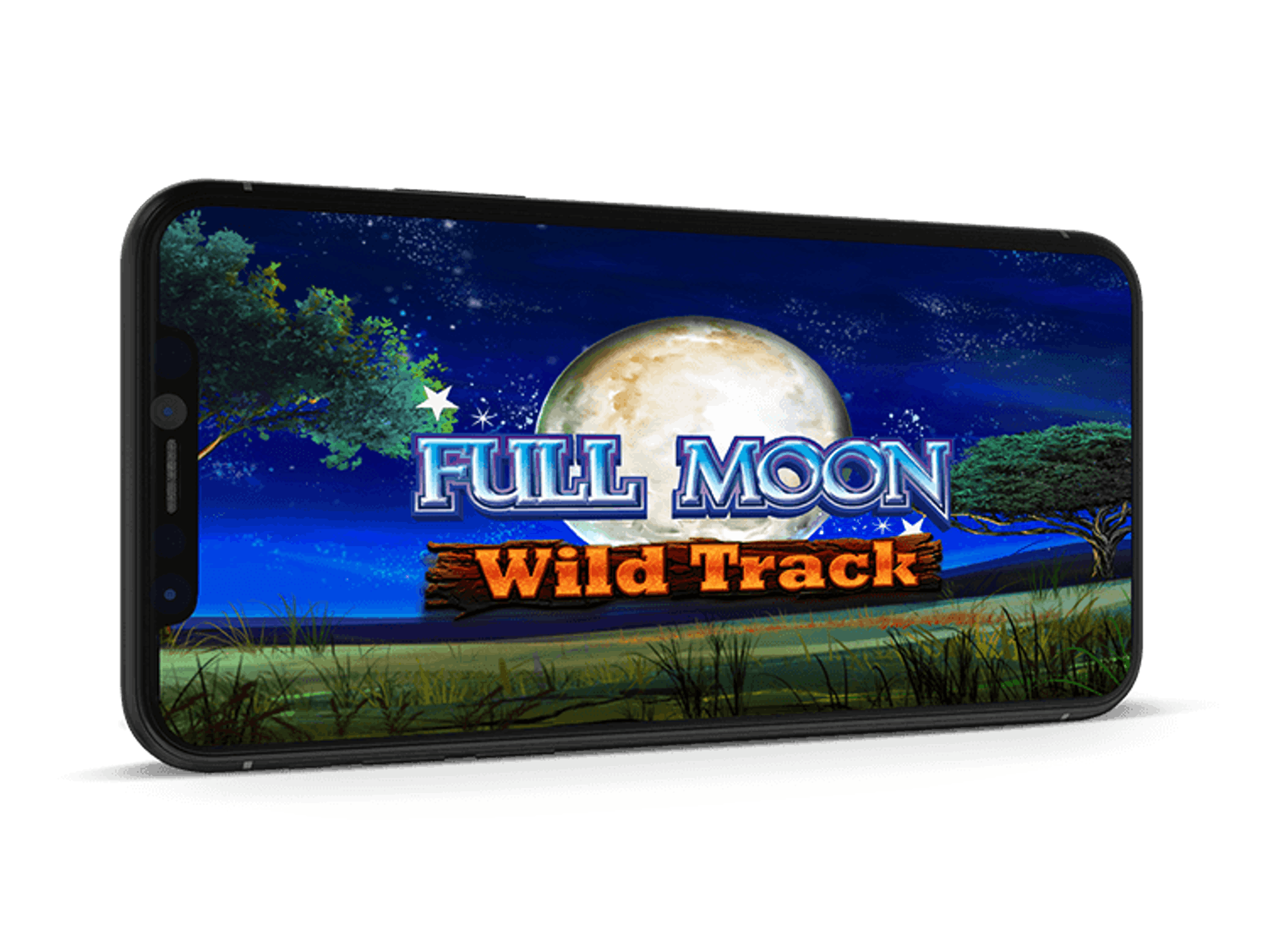 Full Moon Wild Track Slot Logo Wizard Slots