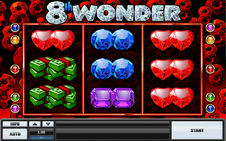 8th Wonder Slots Reels