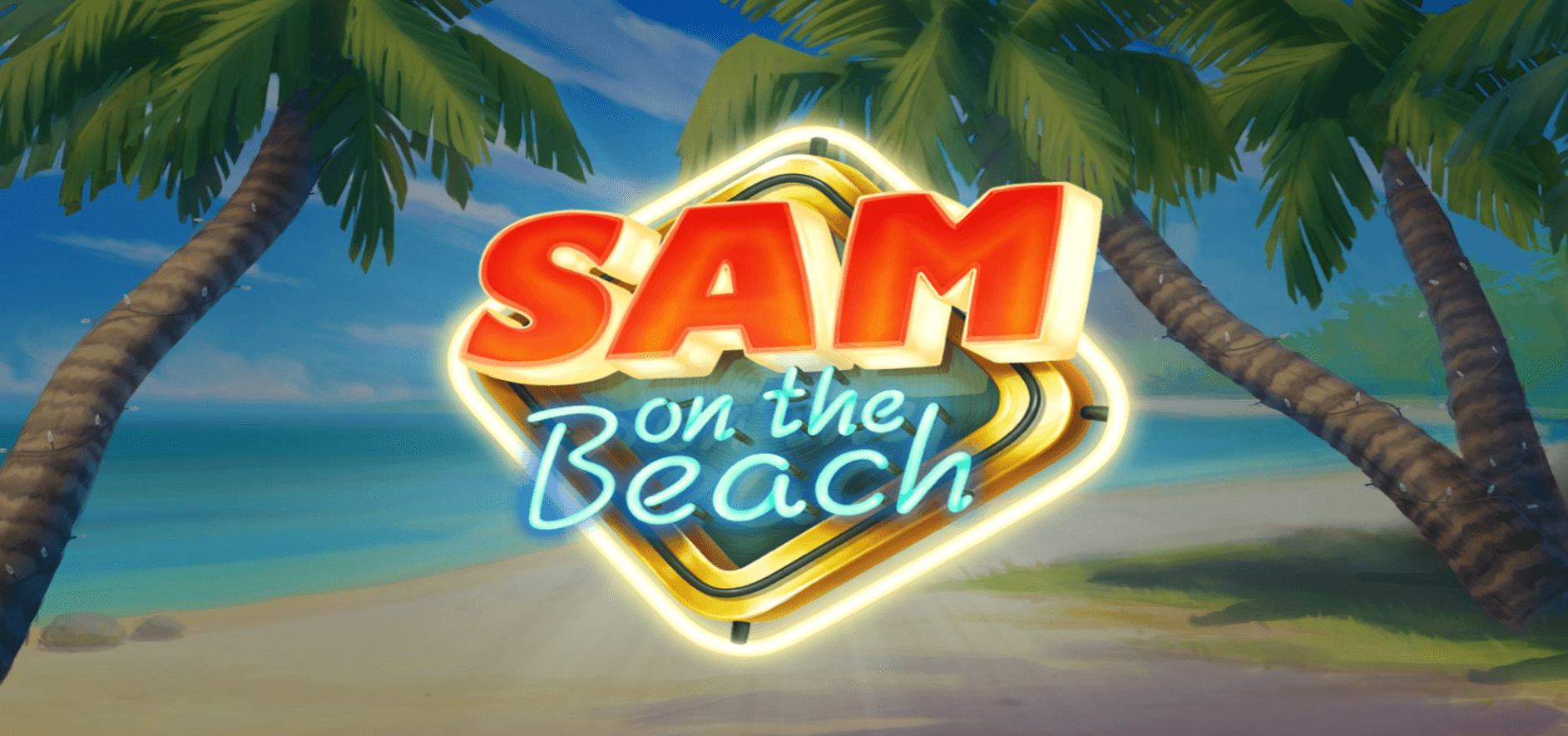 Sam on the Beach online slots logo