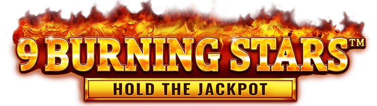 9 Burning Stars: Hold the Jackpot Slot Logo Wizard Slots