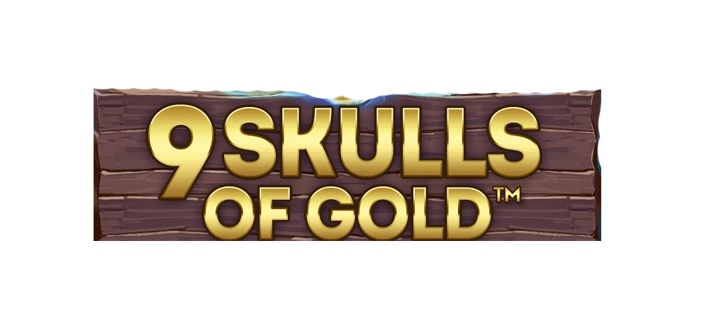 9 Skulls of Gold Slot Logo