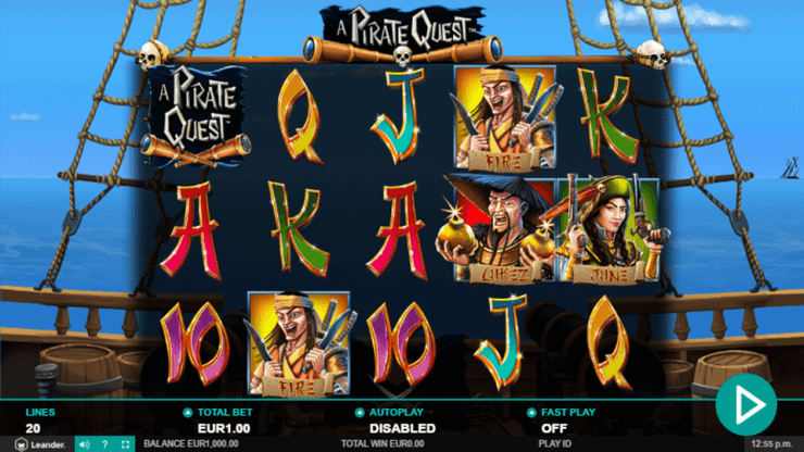 Pirate Quest Slot Gameplay