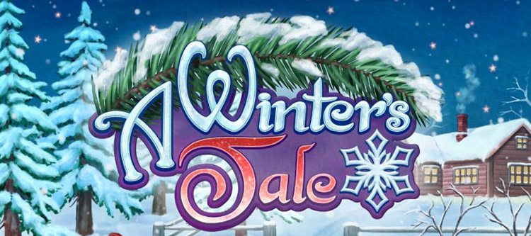 A Winter's Tale Slot Logo Wizard Slots
