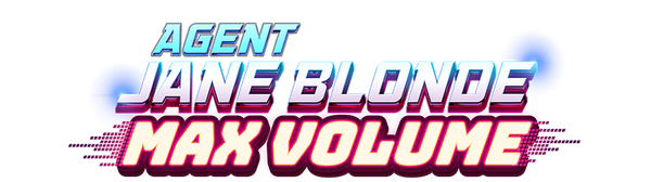 Agent Jane Blonde Max Volume Slot Logo Wizard Slots