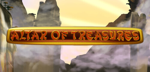 Altar of Treasures Slot Logo Wizard Slots