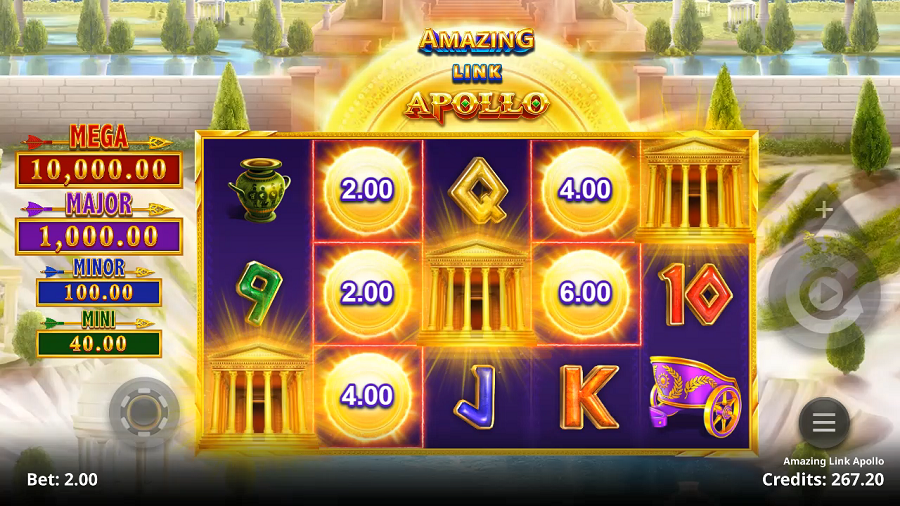 Amazing Link Apollo Slot Gameplay