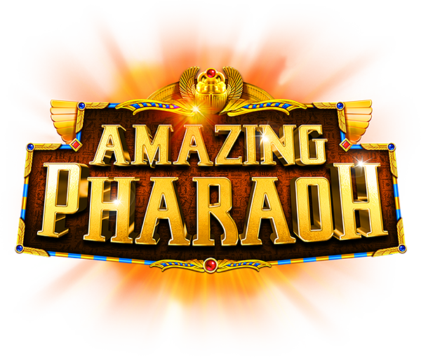Amazing Pharaoh Slot Logo Wizard Slots