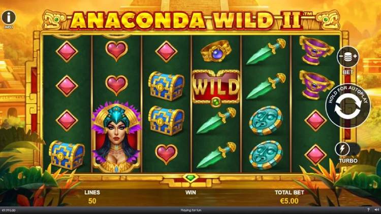 Anaconda Wild 2 Slot Gameplay