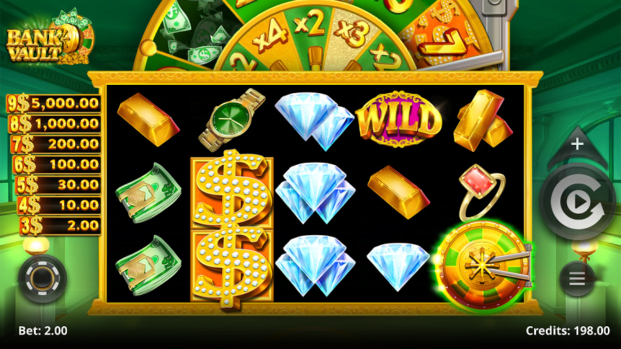 Bank Vault Slots Online