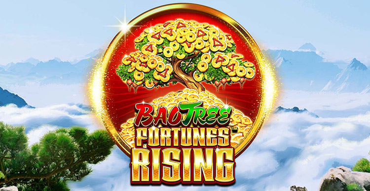 Bao Tree Fortunes Rising Slot Logo Wizard Slots