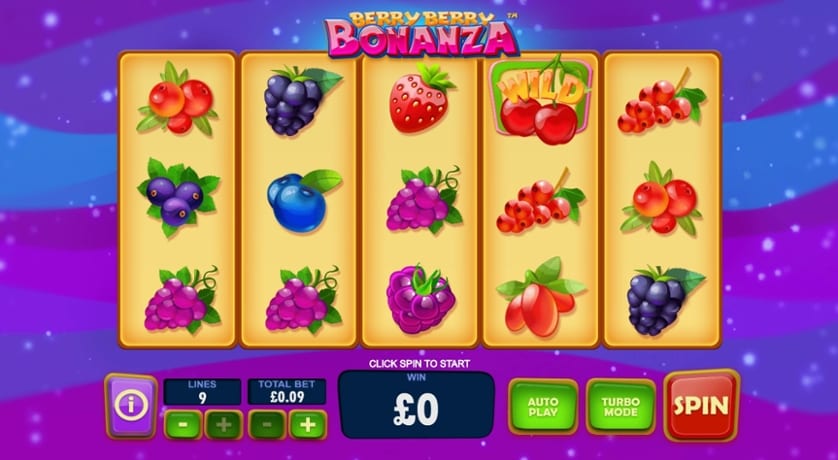 Berry Berry Bonanza Slots Reels