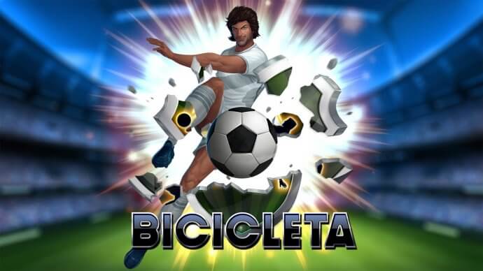 Bicicleta online slots game logo