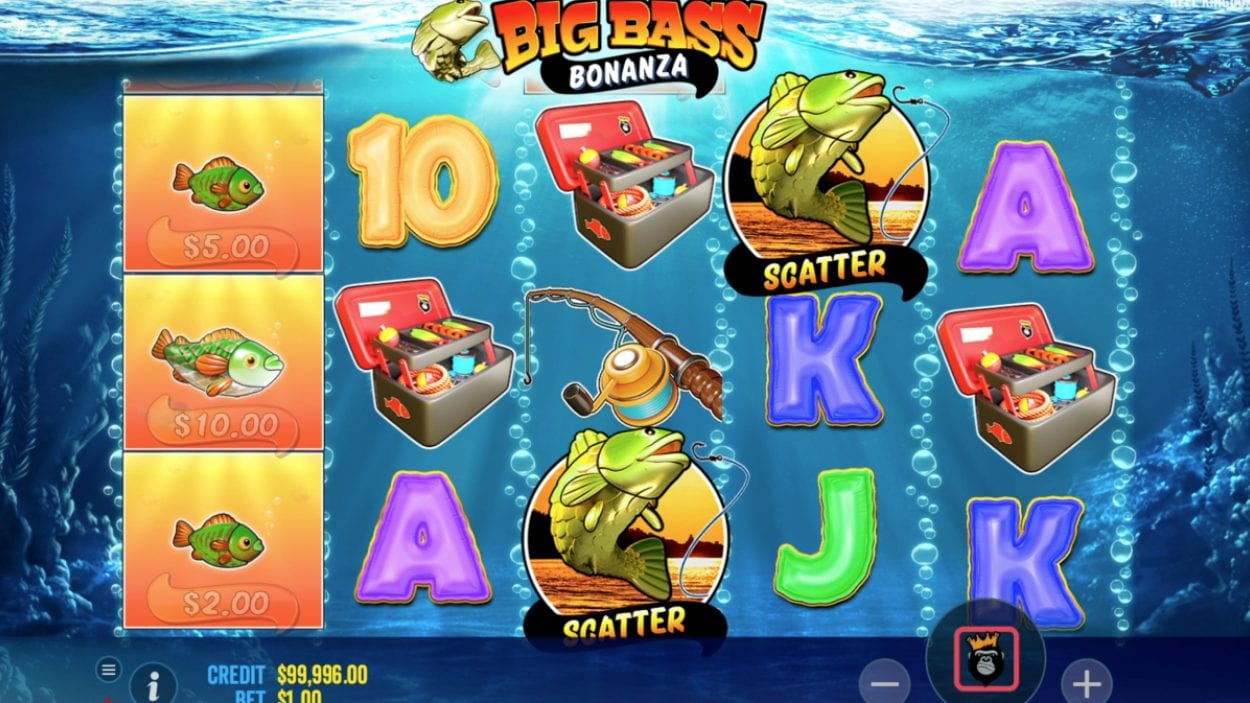 Big Bass Bonanza Slot Gameplay