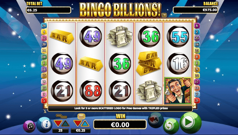 Bingo Billions Slots gameplay