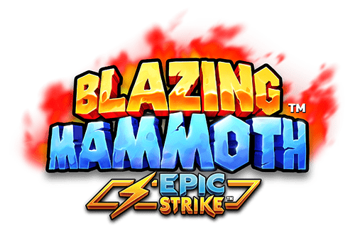 Blazing Mammoth Slot Logo Wizard Slots