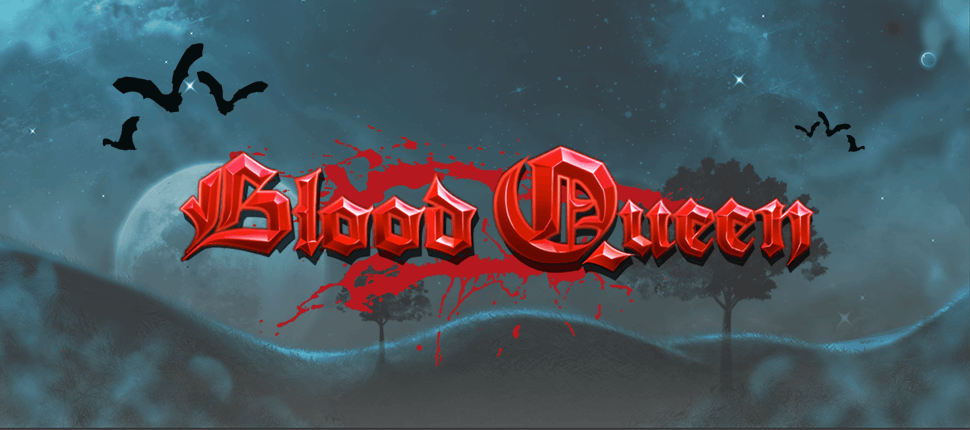 blood queen slots game logo