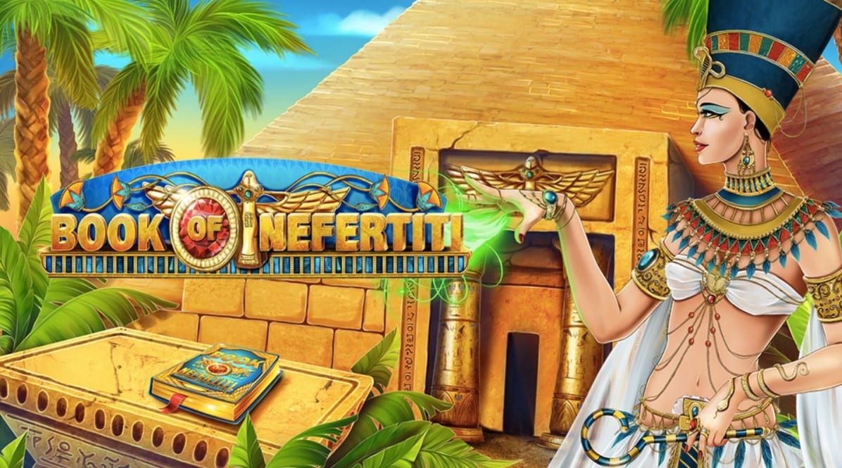 Book of Nefertiti Slot Logo Wizard Slots