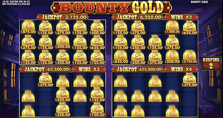 Bounty Gold Slot Bonus
