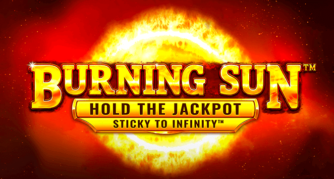 Burning Sun Slot Logo Wizard Slots
