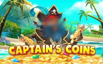 Captain's Coins Slot Logo Wizard Slots