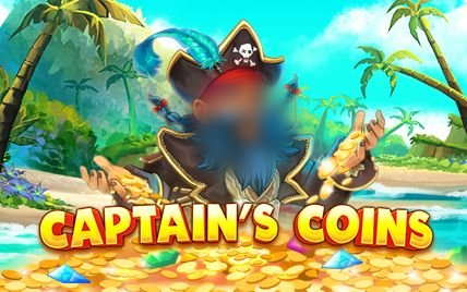 Captain's Coins Slot Logo Wizard Slots