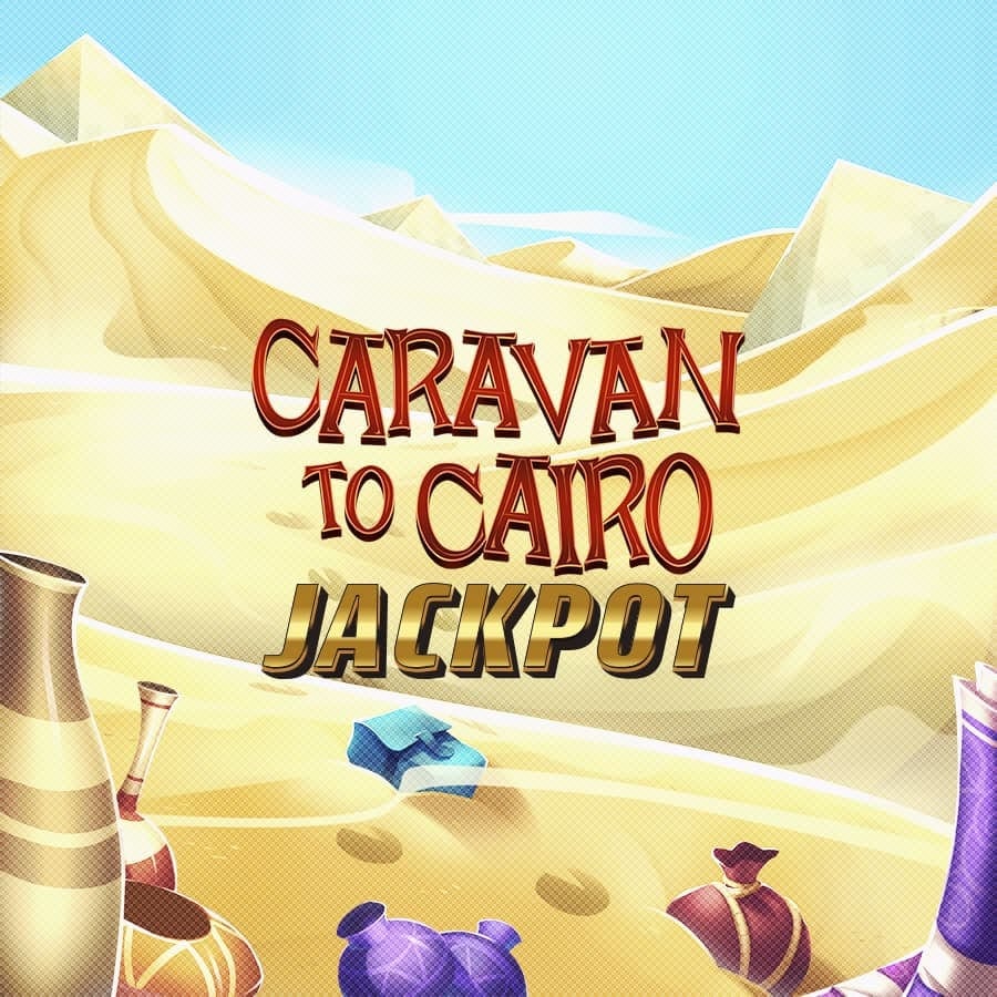 Caravan to Cairo Jackpot Slot Logo