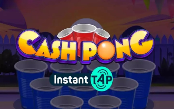 Cash Pong Instant Tap Slot Logo Wizard Slots