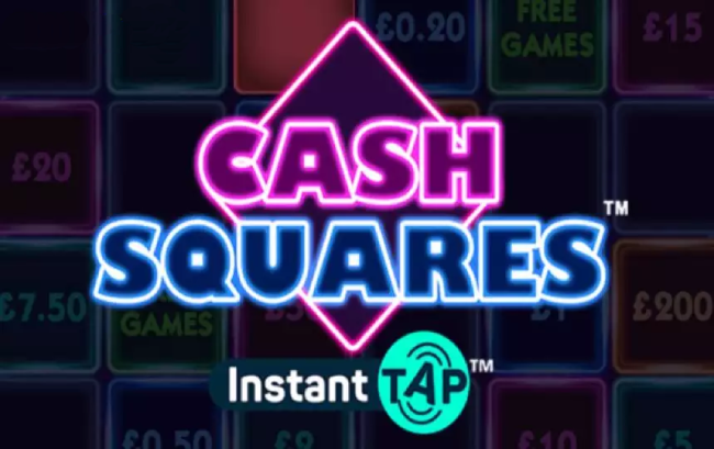 Cash Squares Instant Tap Game Logo