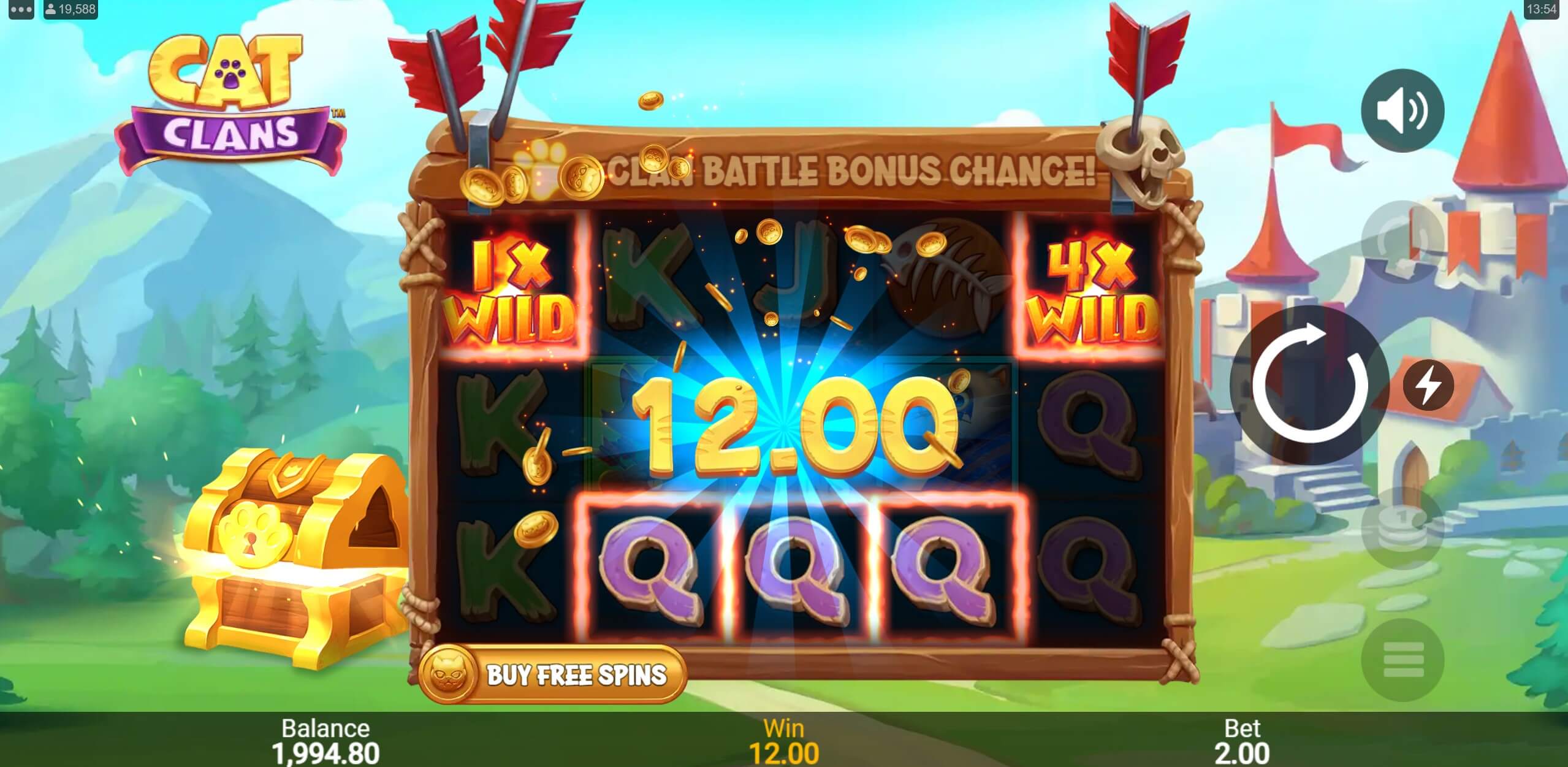 Cat Clans Slots Win