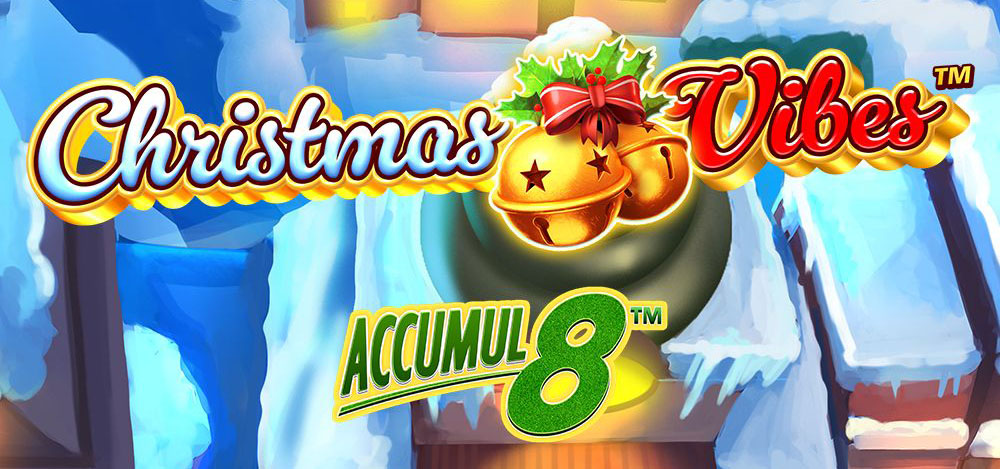 Christmas Vibes Accumul8 Slot Logo Wizard Slots