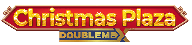 Christmas Plaza DoubleMax Slot Logo Wizard Slots