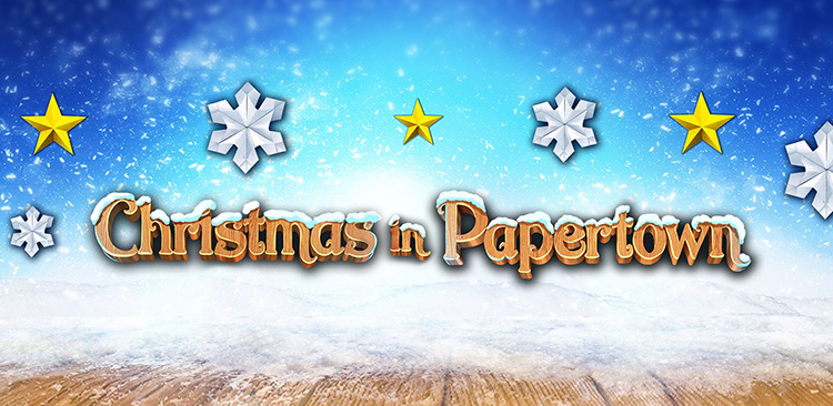Christmas in Papertown Slot Logo Wizard Slots