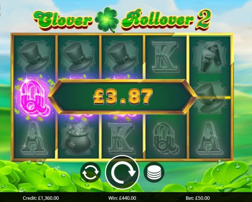 Clover Rollover 2 Slot Win