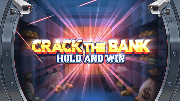Crack the Bank Hold And Win Slot Logo Wizard Slots