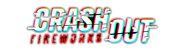 Crashout Fireworks Slot Logo Wizard Slots