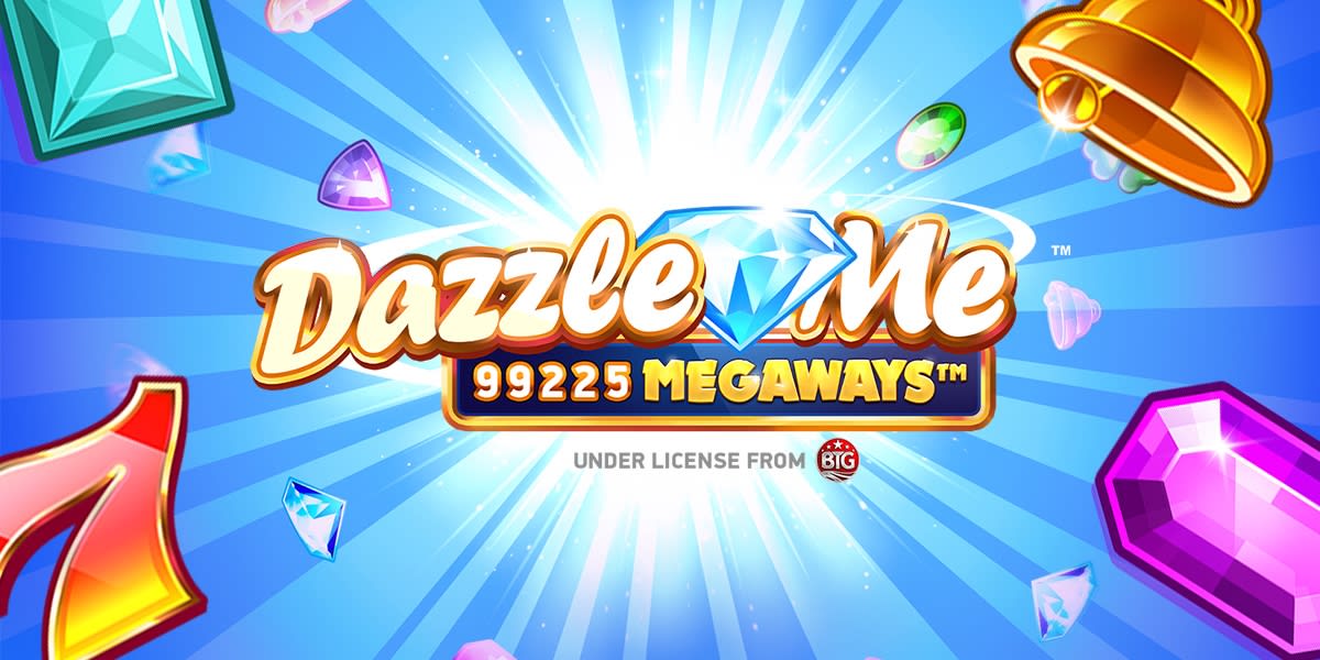 Dazzle Me Megaways Slot Logo Wizard Slots