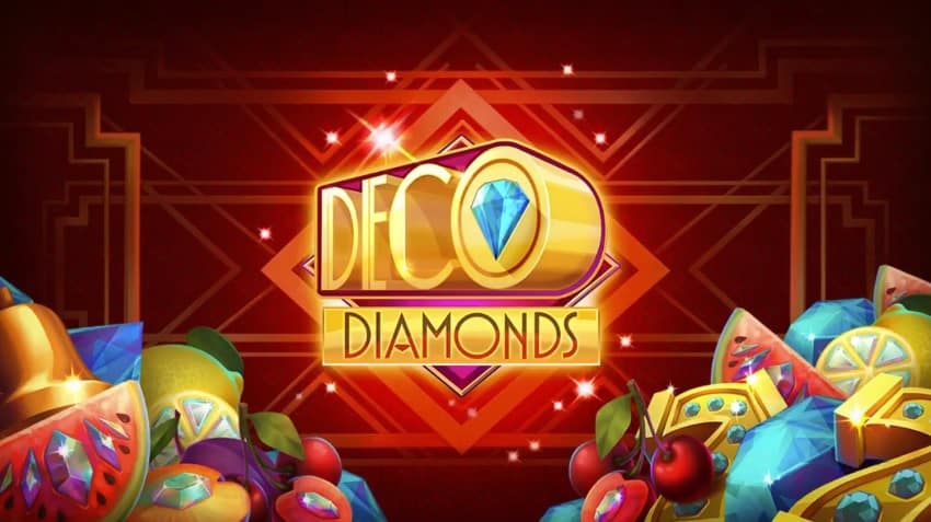Deco Diamonds Slots Game logo