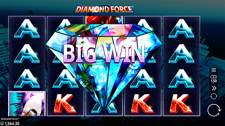 Diamond Force Slot Big Win