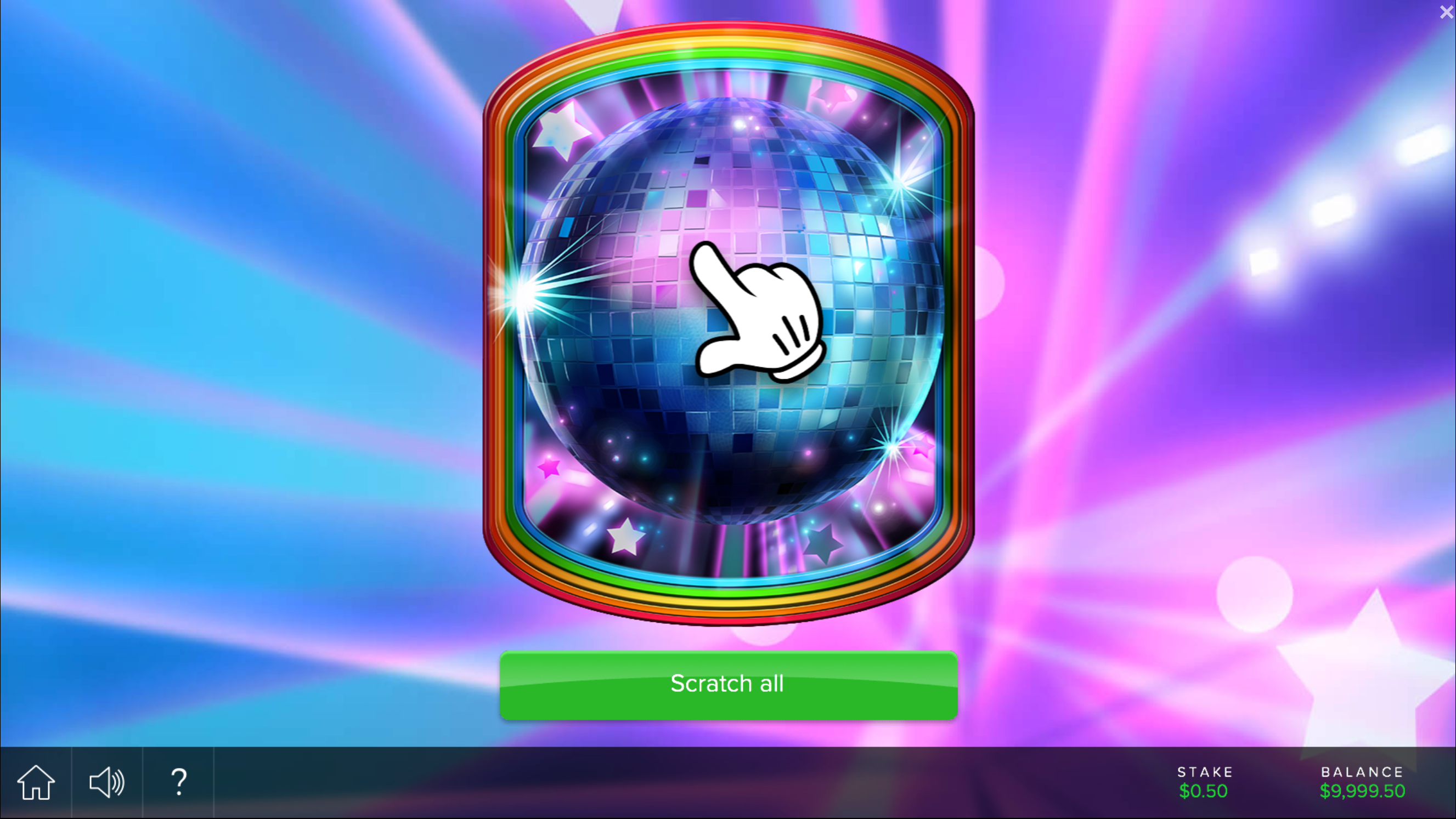 Disco Disco online slots game logo
